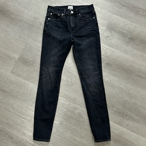 J.crew • 9" high-rise toothpick jean in Charcoal wash size 26 - Picture 2 of 12